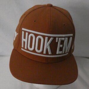 47 FORTY SEVEN BRAND | one size |  Hook Em Texas Longhorns On Track Snapback Cap